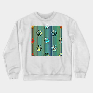 Paw Prints Crewneck Sweatshirt